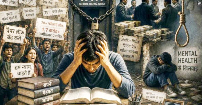 దేశంలో పరీక్షా వ్యవస్థ పతనం