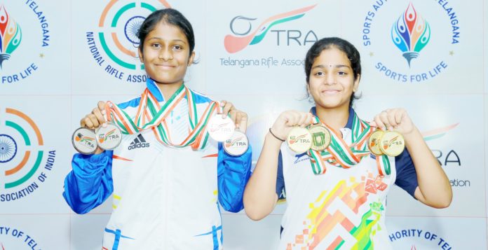 4 gold medals for Leesha Kiran