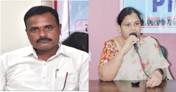 ఐకేపీ వీవోఏ ఉద్యోగుల సంఘంఅధ్యక్ష, ప్రధాన కార్యదర్శులుగా ఎం.నాగేశ్, ఎస్వీ రమ