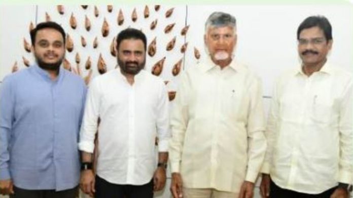 నామినేషన్ దాఖలు చేసిన టీడీపీ రాజ్యసభ అభ్యర్థులు