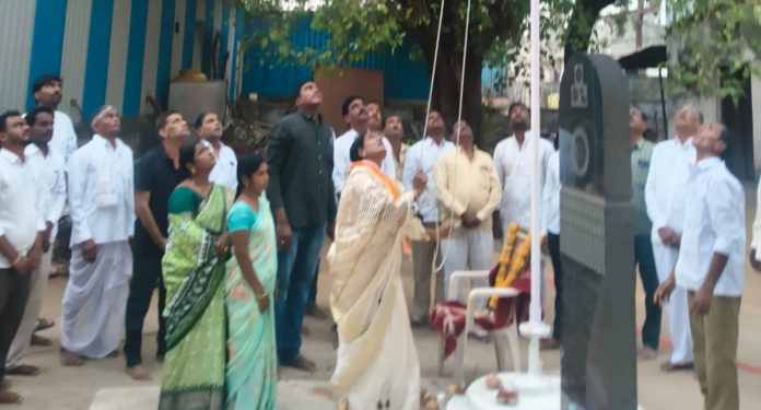 Telangana formation celebrations held in Madnur GP