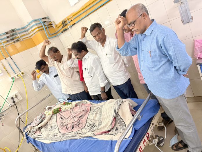 సీపీఐ(ఎం) భద్రాద్రి జిల్లా కార్యదర్శి మచ్చ వెంకటేశ్వర్లుకు పితృవియోగం