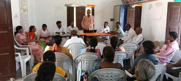 We should work towards the development of villages.