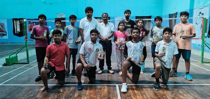 Badminton summer training camp concludes