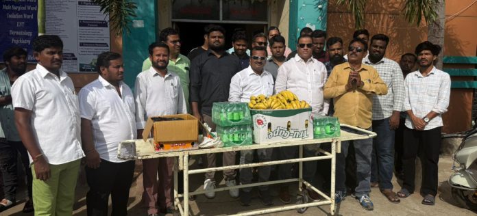 Birthday celebrations of the Congress SC Cell District President