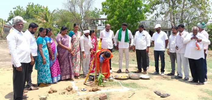 Groundbreaking ceremony for 'Indiramma' houses