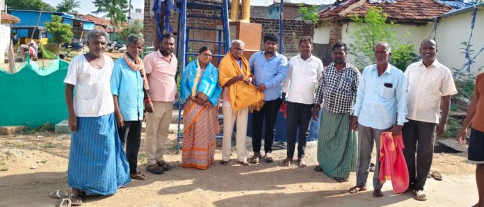 జాతీయ అంబేద్కర్ అవార్డు గ్రహీత బండమీది మల్లయ్యకు ఘన సన్మానం