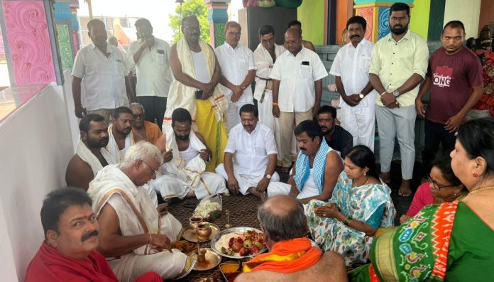 The 11th anniversary celebrations of Sri Kanaka Durga Devi began with great pomp