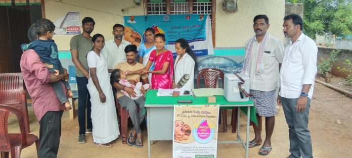 Polio drops begin in Munigalaveedu