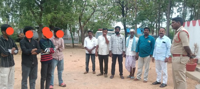 Minors in police custody