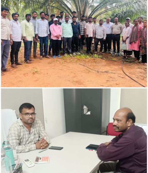 ఆయిల్ ఫెడ్ డీఓతో డాక్టర్ రెడ్డీస్ ల్యాబ్స్ డిప్యూటీ మేనేజర్ సమావేశం