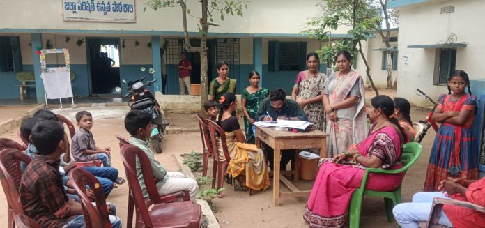 అశ్వారావుపేట జడ్పీ ఉన్నత పాఠశాలలో వినూత్న ప్రవేశాల కార్యక్రమం