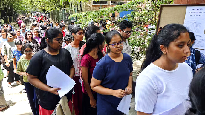 నేడు నీట్ రీ-ఎగ్జామ్