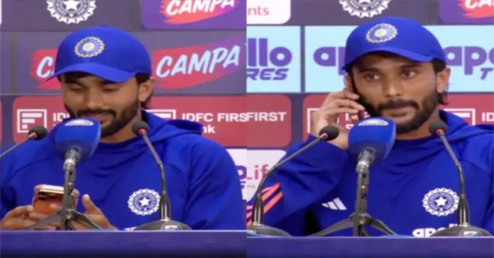 అమ్మా.. ఐదు నిమిషాల్లో కాల్ చేస్తా’.. ప్రెస్ మీట్ ఆపేసిన నితీశ్