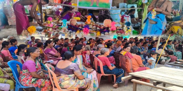 వైభవంగా ఆంజనేయుడి విగ్రహ పున:ప్రతిష్టాపన