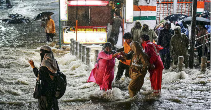 వణికించిన వాన
