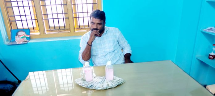 Bribe demanded for house number allotment