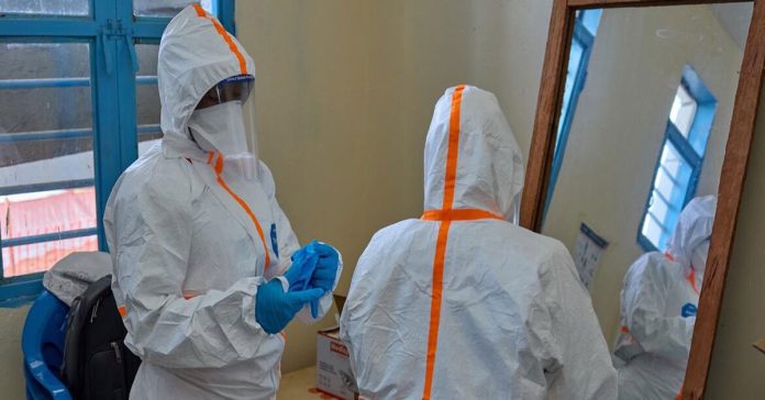 Ebola cases at Gandhi Hospital reach two.