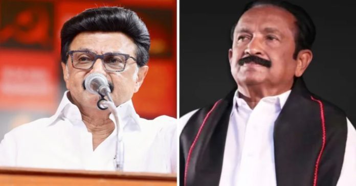 MDMK chief Vaiko makes key remarks to the national media.
