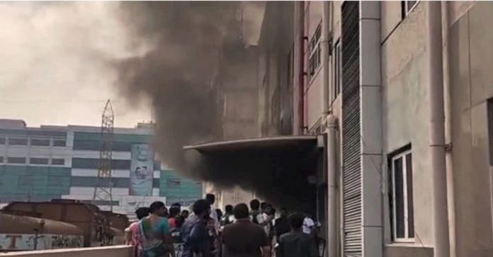 రెయిన్బో చిన్నపిల్లల ఆసుపత్రిలో అగ్ని ప్రమాదం