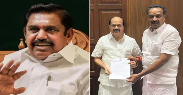 Another AIADMK MLA resigns.