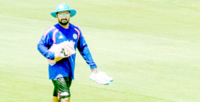 Pant returns to his home base!