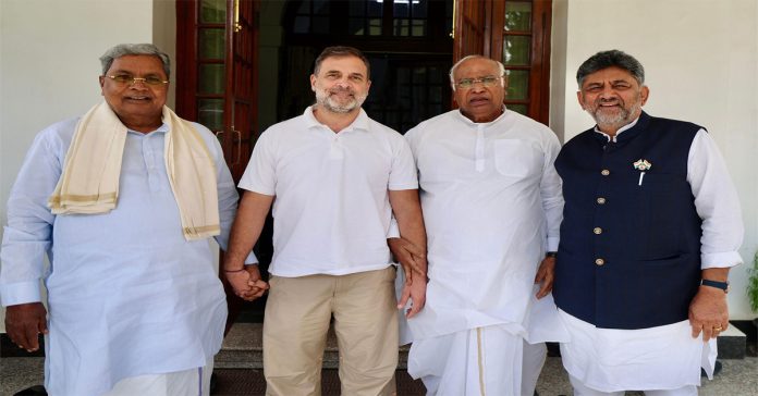 రాహుల్తో డీకే శివకుమార్ కీలక భేటీ