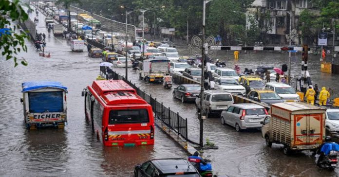 Rains Inundate Mumbai