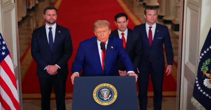 Talks with Tehran in Doha tomorrow: President Donald Trump