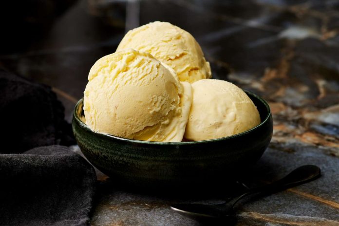 Are you eating ice cream?