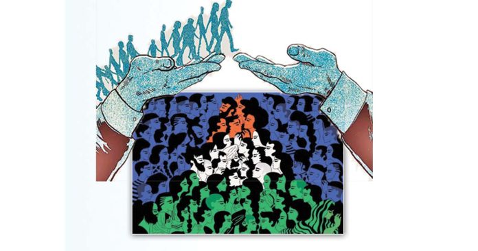 ముద్రల మధ్య మనిషి!