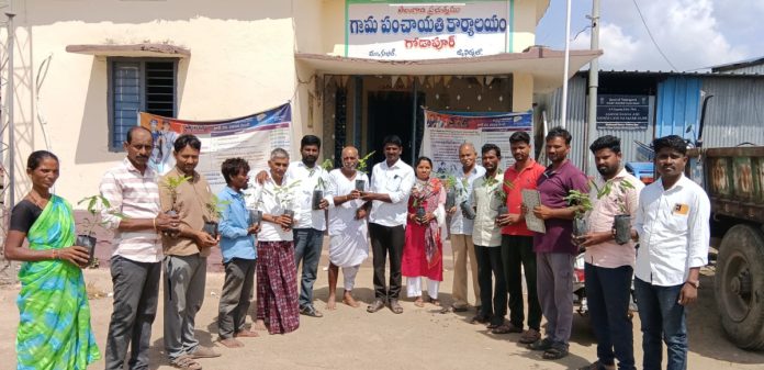 మొక్కలు నాటి వాటి సంరక్షించే బాధ్యత ప్రతి ఒక్కరు తీసుకోవాలి
