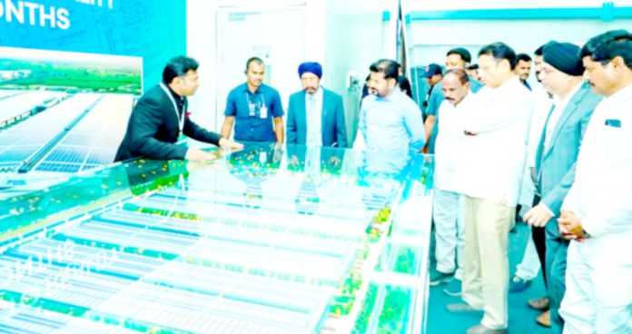 Allotment of lands outside ORR for industries