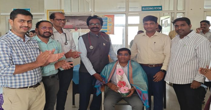 ప్రభుత్వ ఆస్పత్రిలో ఘనంగా డాక్టర్స్ డే వేడుకలు