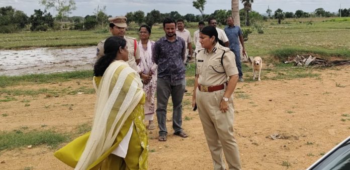 సీఎం సభా స్థలాన్ని పరిశీలించిన ఎస్పీ