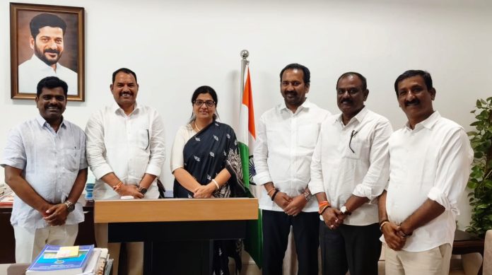 విద్యాశాఖ ముఖ్య కార్యదర్శి యోగితారాణాకు పీఆర్టీయూ టీఎస్ అభినందనలు