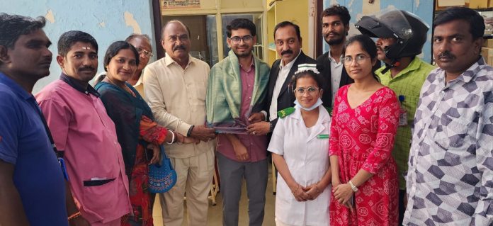 ఈఎన్టీ స్పెషలిస్ట్ డాక్టర్ భరద్వాజ్కు సన్మానం