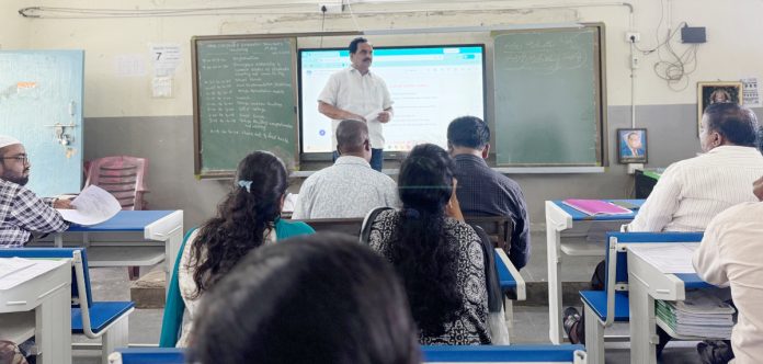 శిక్షణలో నేర్చుకున్న అంశాలను తరగతి గదిలో అమలు చేయాలి
