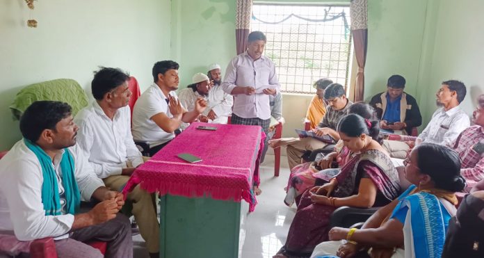 పేపర్ మిల్ జీపీ ఆవరణలో జలసిరిపై ప్రత్యేక సమావేశం
