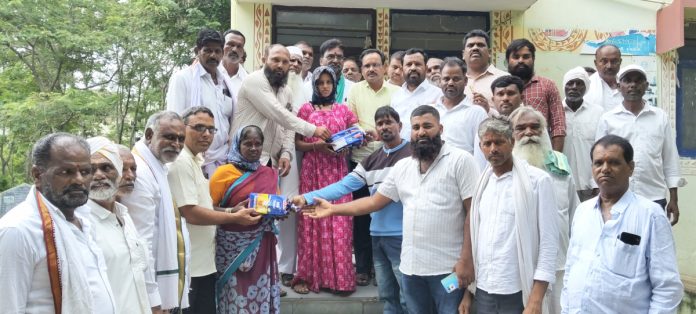 MLA Thota's birthday celebrations held on a grand scale.
