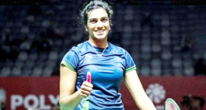 Sindhu in the semifinals