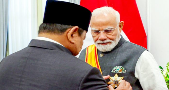 Another award for Modi