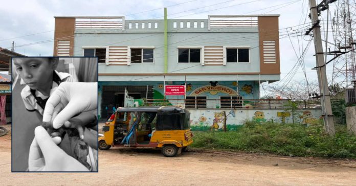 సర్ వైస్రాయ్ స్కూల్ సిబ్బంది నిర్లక్ష్యం