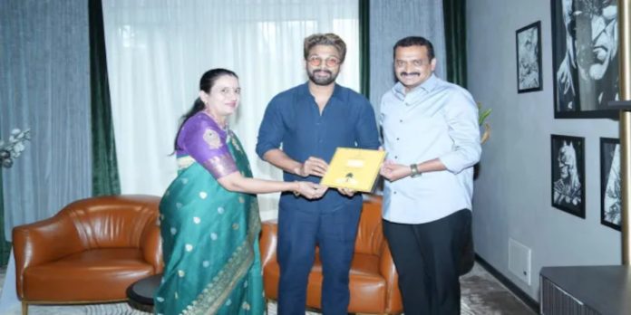 అల్లు అర్జున్ ను కలిసిన బండ్ల గణేష్