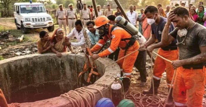 బావిలో పడిన ఎద్దును రక్షించబోయి ముగ్గురు మృతి