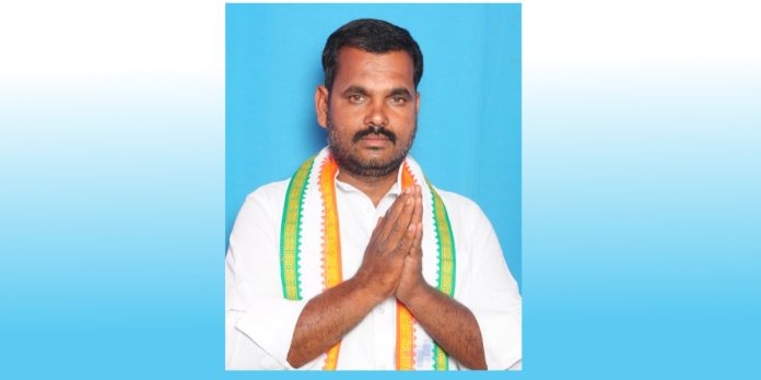 Tanem Sudhakar as Congress Mandal President