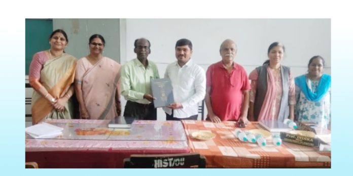 ఉస్మానియా యూనివర్సీటీ నుంచి గుర్రం లక్ష్మణ్ కు డాక్టర్ డిగ్రీ
