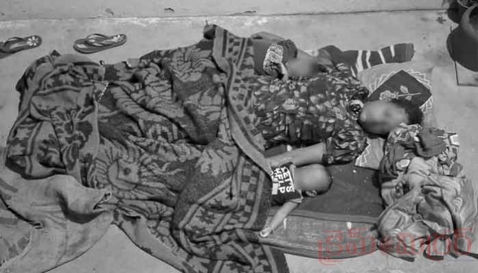 నీటి సంపులో పడి తల్లి, ఇద్దరు పిల్లల మృతి