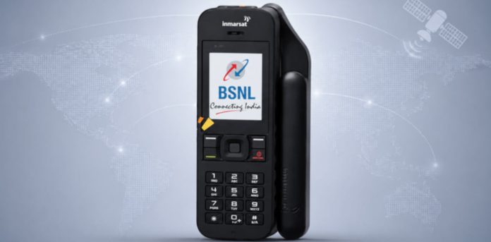Satellite phone from BSNL