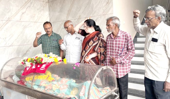 బి.కోటేశ్వరరావు మృతికి సీపీఐ(ఎం) నేతల సంతాపం